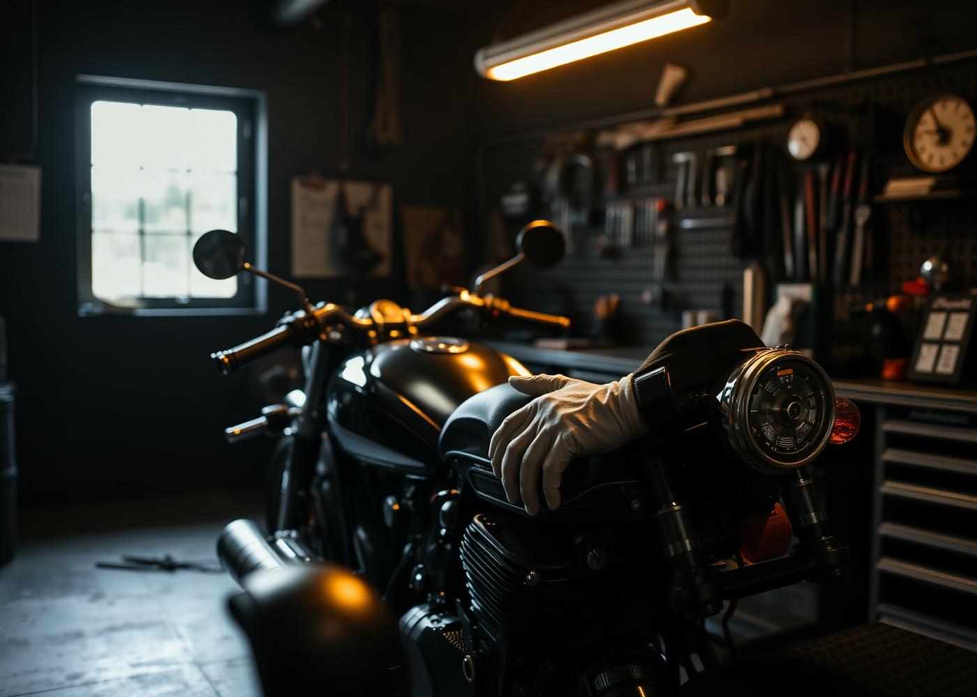 Backyard Bikes workshop interior